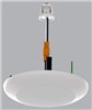 Keystone, OVA Series, Surface Mount Disk Light, 6 Inch, 11 Watt, Color-Selectable, Triac Dimming | KT-LED11DL-6C-9CSH-DIM