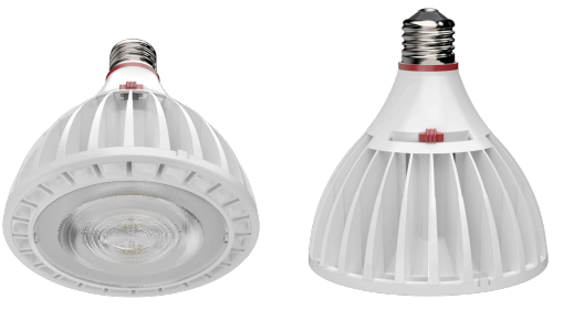 Keystone Technology, Commercial PAR38 Bulb, Multi-Watt, E26 Base, Non-Dimmable | KT-LED33PSPAR38-F-8xx-View Product