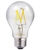 Keystone Decorative Filament A19 LED Bulb | 5W, 2700K-5000K, Clear Lens, E26 Base | KT-LED5FA19-E26-9xx-C