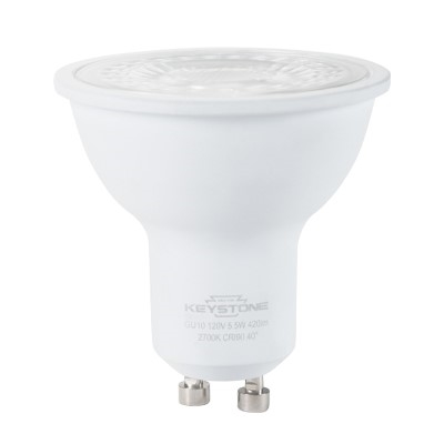 Keystone Technologies, LED MR16 Bulb, 6.5 Watt, GU10 Base, KT-LED6.5MR16-S-8xx-GU10 /G2 -View Product