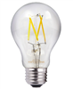 Keystone Decorative Filament A19 LED Bulb | 8W, 2700K-5000K, Clear Lens, E26 Base | KT-LED5FA19-E26-9xx-C