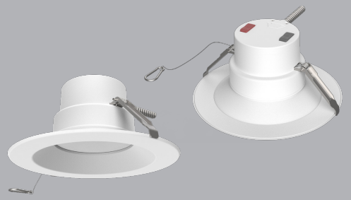 Keystone, Advanta Series, Recessed Downlight, 8 Inch, Multi-Watt, Color-Selectable, 0-10V Dimmable | KT-RDLED29PS-8A-8CSE-VDIM