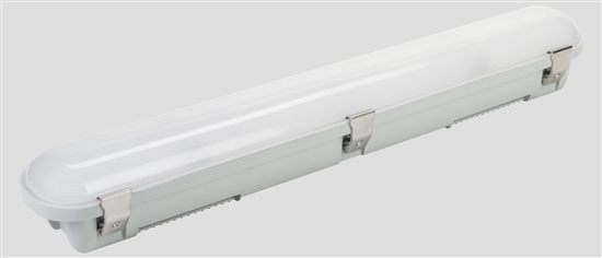 Keystone Technologies, Vapor Tight Luminaire, 8 Foot, 54 Watt, Frosted Lens, Premium Series, KT-VTLED54-8A-850-VDIM-P-View Product