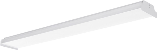Alphalite, 2Ft. LED Utility Wrap Light | 25W, 4000K, 0-10V Dimming, 7 Yr. Warranty | LBW-2L(25S2)-840