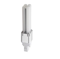 Light Efficient Design, 2-Pin LED PL Lamp | 5W (9W CFL Equivalent), GX23 Base, 2700K, Ballast Compatible & Bypass | LED-7300-27K-G2