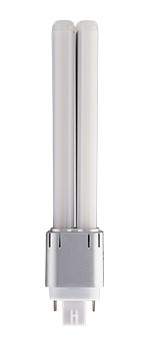 Light Efficient Design, 4-Pin CFL Replacement LED Lamp | 10W, G24q/GX24q Base, Type A+B, Choose Color Temp | LED-7320-G3