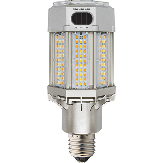 Light Efficient Design, SuperFlex LED Post Top Retrofit Bulb | Multi-Watt (35W,45W,60W), Multi-Color, EX39 Base, Ballast Bypass, 120-277V | LED-8024M345-G7-FW