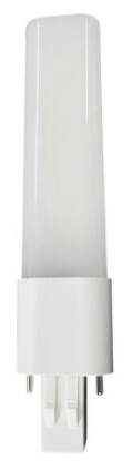 EiKO LED PL Replacement Lamp, 5.5W, Horizontal, Dual Mode, GX23, 4000K - View Product