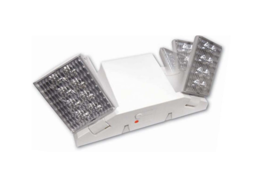 LED Emergency Light | 2 Adjustable Heads (1W Each), 3.6V Battery Backup | LEDR-2