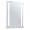 Westgate LED Touch Sensitive Mirror, 31 Watts, Selectable Color, Dimmable with Defogger Feature, LMIR-36-2028-MCT-DF