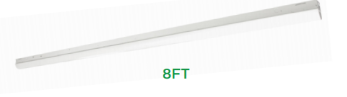 MaxLite, Control Ready 8Ft. Linear LED Strip Light | Multi-Watt (65W,75W,90W), Color Selectable, 0-10V Dimming | LS2-8U65WCSCR