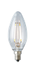 Archipelago LED Filament B10 Chandelier Bulb | 3.5W, E12 Base, 2700K, Clear or Frosted Lens | LTB10-35027CB-90 **Case of 12**