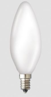 Archipelago LED Filament B10 Chandelier Bulb | 2W, E12 Base, 2400K, Frosted Lens | LTB10F20024CB **Case of 12**