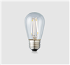Archipelago LED Filament S14 Bulb | 1.5W, E26 Base, 2400K or 2700K  Clear or Frosted Lens |  LTS14-150-MB