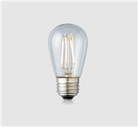 Archipelago LED Filament S14 Bulb | 1.5W, E26 Base, 2400K or 2700K  Clear or Frosted Lens |  LTS14-150-MB