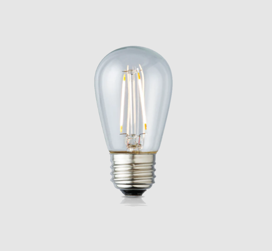 Archipelago 1.5W LED Filament S14 Bulb with E26 Base, 2400K or 2700K | LED  Lighting Wholesale Inc.