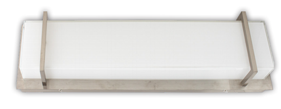 WestGate 3Ft. LED Vanity Light Bar | 30W, Multi-CCT, Brushed-Nickel Finish | LVA-36-MCT5-BN