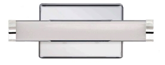 WestGate 12" LED Vanity Light | 8W, Multi-CCT, Polished Chrome Finish | LVB-12-MCT-PC