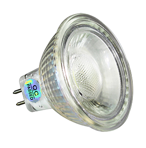 WestGate LED MR16 Bulb  | 5Watt, 2700K, Bi-Pin GX 5.3 Base, 12V | MR16-400L-27K-D