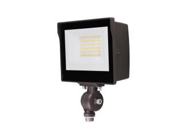 MaxLite, Slim Flood Light, 15 Watt, Multi-Color, Knuckle Mount, 0-10V Dimmable- View Product