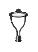LLWINC, UFO LED Post Top Light, Multi-Watt, CCT-Selectable, 0-10V Dimmable, 100-277V, Integrated Photocell | NG-PCA-60WCD-358S-B -View Product