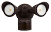 Halco, Security Flood Light, 20 Watt, 3000K, 0-10V Dimmable, Bronze Finish-View Product