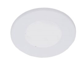 WestGate Round 12V LED Puck Lamp | 2W, 4000K, White Finish, Surface or Recess Mount | PL12-40K-WH
