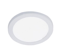 WestGate 12V Slim LED Puck Light | 4", 3.5W, 3000K, White Finish | PL12R-30K-WH