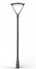 LED Lighting Wholesale Inc. Post Top Light, Selectable Color, Selectable Wattage, 130 Watt Max- View Product