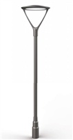 LED Lighting Wholesale Inc. Post Top Light, Selectable Color, Selectable Wattage, 130 Watt Max- View Product
