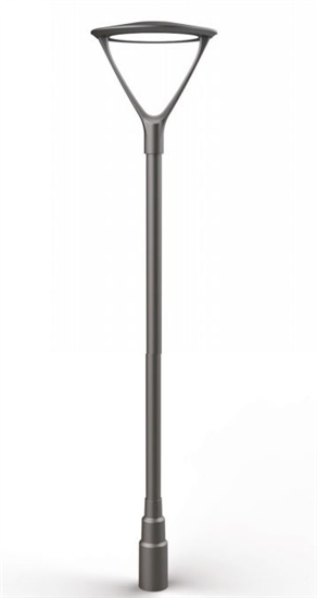 LED Lighting Wholesale Inc. Post Top Light, Selectable Color, Selectable Wattage, 130 Watt Max- View Product