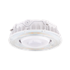 Portor Lighting Round LED Canopy Light | 40W, Multi-CCT, White Finish | PT-CAS1-40W-3CCT