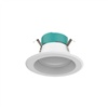 Portor Lighting 4" Retrofit Recessed LED Downlight | Selectable Wattage (6/8/10) 5-in-1 CCT, TRIAC Dimming | PT-DLR-B-4I-5C3P