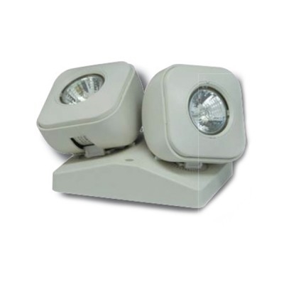 Incandescent MR16 Remote Head Emergency Light, Dual Head, Indoor Use- View Product