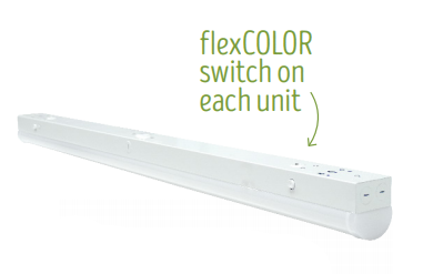 Light Efficient Design, Stairwell/Corridor/Ceiling Retrofit Luminaire, 24 Inch, 20 Watt, Multi-Color -View Product
