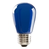 Halco, S14 Blue LED Sign Lamp | 1.4W, Medium E26 Base, Wet Location Rated | S14BLU1C-LED