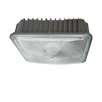 ATG ELECTRONICS, Sector LED Canopy Light | Multi-Watt, Color-Selectable, 120-277V, 10 Yr. Warranty | SCP-75-T1