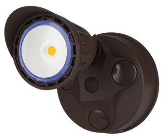 WestGate LED Security Light | 10W, 3000K, Powder-Coated Bronze | SL-10W-30K-BZ-D