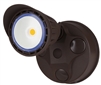 WestGate LED Security Light | 10W, 5000K, Powder-Coated Bronze | SL-10W-50K-BZ-D