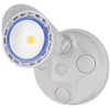 WestGate LED Security Light | 10W, 5000K, Powder-Coated White | SL-10W-50K-WH-D