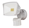 WestGate LED Security Light | 28W, 3000K, White Finish, PIR Sensor | SL-28W-30K-WH-P