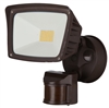WestGate LED Security Light | 28W, 5000K, Bronze Finish, PIR Sensor | SL-28W-50K-BZ-P