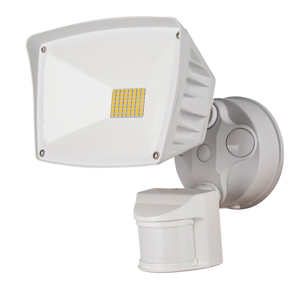 WestGate 28W LED Security Light w/ Motion Sensor, 5000K, White | LED  Lighting Wholesale Inc.