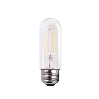 Halco Decorative T10 Filament Bulb, 4.5 Watt, E26 Base, Clear Lens, 2700K, Dimmable-View Product