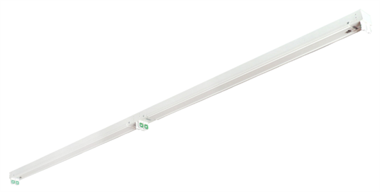 EiKO Tube Ready Strip Fixture 8ft, Fits 4 x 4ft T8 Double Ended T8 Tubes - View Product
