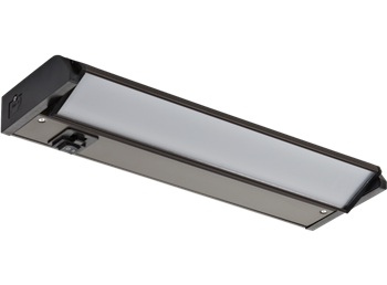 WestGate 120V Adjustable LED Undercabinet Light | 12", 5W, Multi-CCT, Bronze Finish, 6' Power Cord Included | UCA-12-BRZ