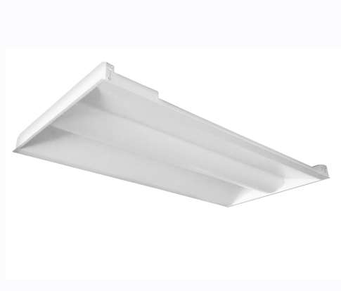 EiKO LED Volumetric Troffer Light Fixture | 2x4, Watt Adjustable (32W,40W,50W), CCT Adjustable, 120-277V | VOL24-PS50-FCCT-HD (Case of 5)