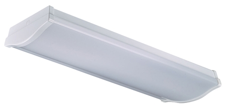 WestGate 2Ft. LED Wrap-Around Light | 25W, 3500K, 0-10V Dimming | WA-2FT-25W-35K-D