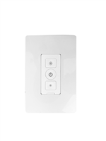 Westgate, Bluetooth Controlled Light Switch | Wall Mount, White Finish, 0-10V Dimming,  | WEC-SW-PB1-010V-BT