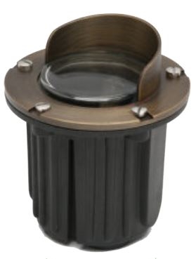 WestGate 12 Volt Step/Well Light with 5 Watt MR16 Bulb, Fiberglass housing, Solid Brass Cover- View Product